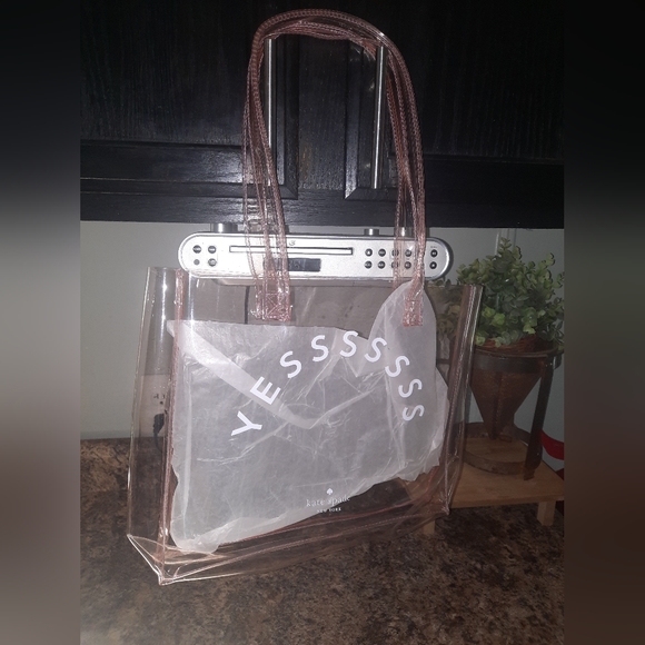 kate spade Bags Kate Spade Clear Bag Poshmark